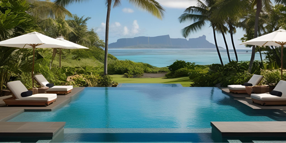 piscine luxe conciergerie tahiti